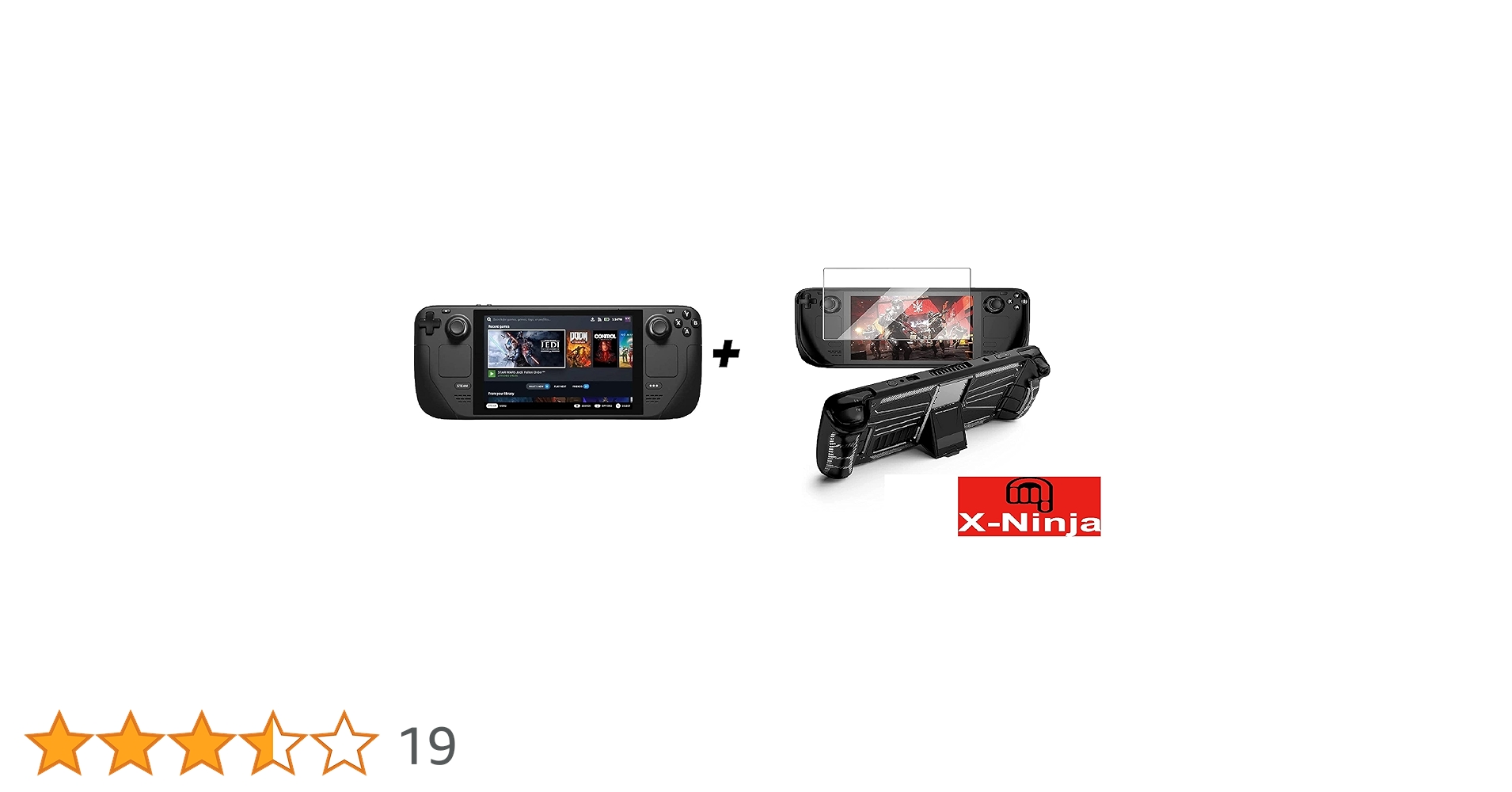 Steam Deck 512GB Console Bundled With X-Ninja Stream Deck Case